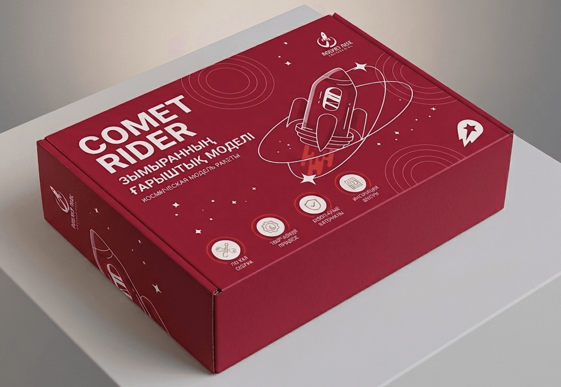 RocketRise Comet Rider — сборная модель ракеты, тип 6 (высота 213 м)